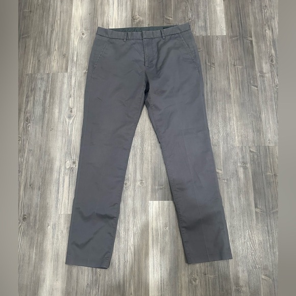 Bonobos Friday Tailored Cotton Chino Pants 33x32 Grey - Picture 6 of 8